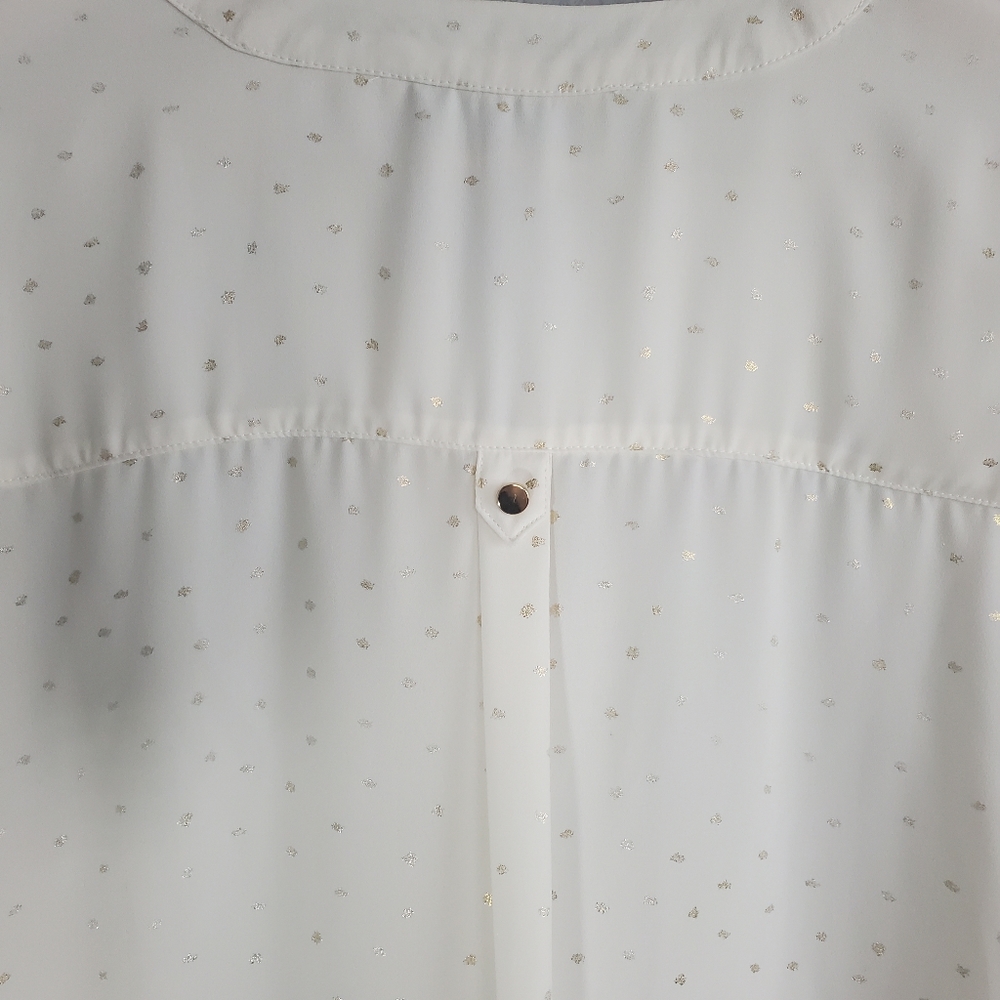 Zac & Rachel medium top, Ivory with gold specs - Picture 8 of 12